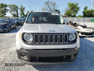 2017 Jeep Renegade Latitude z VIN ZACCJABB6HPG20999, wystawiony jako Copart lot #60428515 z przebiegiem 58 629 mil mil oraz Szkoda całkowita • Salvage title. Historia ofert i sprzedaży dostępna na DreamBid. Obrazek 5.