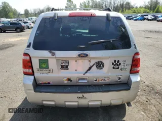 2012 Ford Escape XLT with VIN 1FMCU0DG8CKA64929, listed as a Copart auction lot 54632595 with Not provided miles and Salvage title. Bid and sale history available at DreamBid. Image 6.