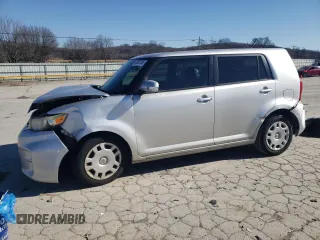 2012 Scion xB with VIN JTLZE4FE8CJ019126, listed as a Copart auction lot 43808165 with 0 mi miles and Salvage Title. Bid and sale history available at carsss.com. Image 1.
