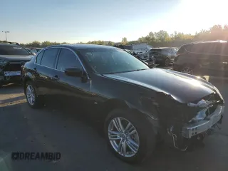 2015 Infiniti Q40 with VIN JN1CV6AR8FM524497, listed as a Copart auction lot 74764554 with 83,989 mi miles and Salvage Title. Bid and sale history available at carsss.com. Image 4.