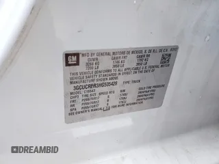 2017 Chevrolet Silverado 1500 LT with VIN 3GCUCRER3HG505428, listed as a IAAI auction lot 42113220 with 109,790 mi miles and . Bid and sale history available at DreamBid. Image 9.