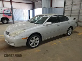 2005 Lexus ES 330 with VIN JTHBA30G755116258, listed as a Copart auction lot 48805485 with 307,979 mi miles and Salvage Title. Bid and sale history available at carsss.com. Image 1.