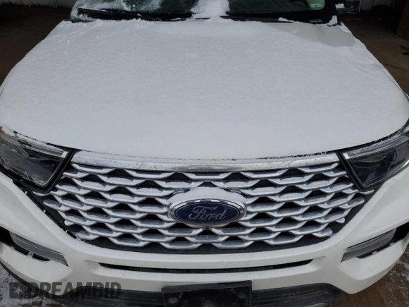 2020 Ford Explorer Platinum with VIN 1FM5K8HC8LGA91359, listed as a Copart auction lot 45890335 with 0 mi miles and Salvage Title. Bid and sale history available at carsss.com. Image 13.