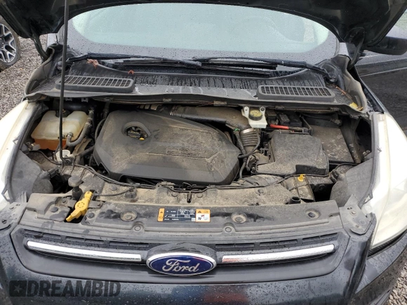 2014 Ford Escape SE with VIN 1FMCU9GX7EUB52765, listed as a Copart auction lot 57563305 with 187,203 mi miles and Salvage title. Bid and sale history available at DreamBid. Image 12.