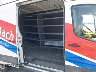 2023 Ford Transit Cargo with VIN 1FTBR1C80PKA43077, listed as a IAAI auction lot 40182475 with 15,656 mi miles and . Bid and sale history available at DreamBid. Image 8.