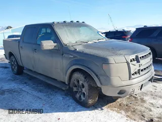 2014 Ford F-150 XL with VIN 1FTFW1ET2EFB20579, listed as a IAAI auction lot 41434191 with 159,874 mi miles. Bid and sale history available at carsss.com. Image 1.