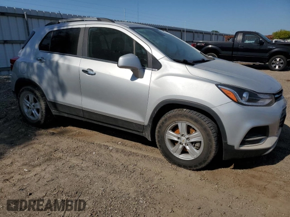 2019 Chevrolet Trax LT with VIN KL7CJLSB3KB959777, listed as a Copart auction lot 52190875 with 0 mi miles and Salvage Title. Bid and sale history available at carsss.com. Image 4.