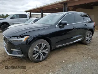 2023 Volvo XC60 Plus Bright Theme with VIN YV4L12RN4P1203706, listed as a Copart auction lot 47868035 with 360 mi miles and Salvage Title. Bid and sale history available at carsss.com. Image 1.