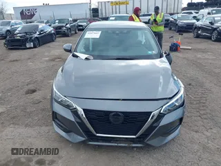 2022 Nissan Sentra SV with VIN 3N1AB8CV8NY206624, listed as a IAAI auction lot 41827642 with 24,455 mi miles and . Bid and sale history available at DreamBid. Image 12.