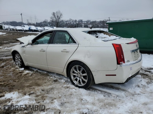 2008 Cadillac CTS AWD w/1SA with VIN 1G6DG577880210177, listed as a Copart auction lot 44884255 with 0 mi miles and Salvage Title. Bid and sale history available at carsss.com. Image 2.