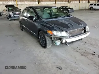 2008 Honda Civic LX with VIN 1HGFA16518L024982, listed as a Copart auction lot 56429195 with 132,432 mi miles and Salvage Title. Bid and sale history available at DreamBid. Image 13.