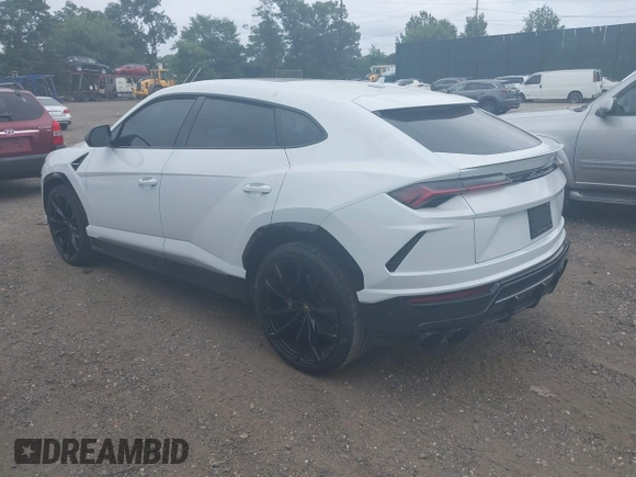 2020 Lamborghini Urus z VIN ZPBUA1ZL9LLA10233, wystawiony jako IAAI lot #39731921 z przebiegiem 41 071 mil mil oraz . Historia ofert i sprzedaży dostępna na DreamBid. Obrazek 3.