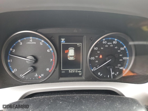 2018 Toyota RAV4 LE with VIN JTMBFREV8JJ243812, listed as a Copart auction lot 70964584 with 52,512 mi miles and Salvage Title. Bid and sale history available at carsss.com. Image 9.