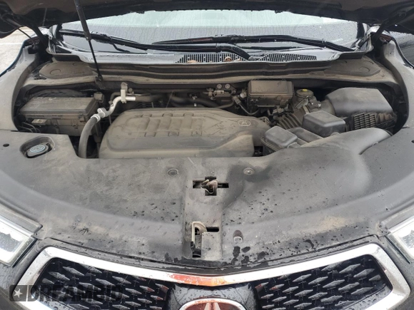 2017 Acura MDX Advance z VIN 5FRYD4H86HB032097, wystawiony jako Copart lot #51279475 z przebiegiem 98 870 mil mil oraz Szkoda całkowita • Salvage title. Historia ofert i sprzedaży dostępna na DreamBid. Obrazek 12.