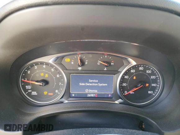 2022 GMC Terrain AT4 z VIN 3GKALYEV4NL301836, wystawiony jako Copart lot #45494515 z przebiegiem 26 987 mil mil oraz Szkoda całkowita • Salvage title. Historia ofert i sprzedaży dostępna na DreamBid. Obrazek 9.