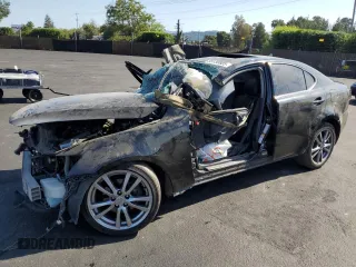 2008 Lexus IS 250 z VIN JTHBK262182061461, wystawiony jako Copart lot #55130805 z przebiegiem Nie podano mil oraz Nie do naprawy • Non repairable. Historia ofert i sprzedaży dostępna na DreamBid. Obrazek 1.