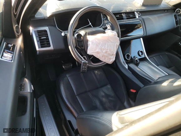 2019 Land Rover Range Rover Sport HST with VIN SALWS2SUXKA864883, listed as a Copart auction lot 87835625 with 0 mi miles and Salvage Title. Bid and sale history available at carsss.com. Image 8.