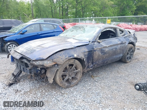2018 Ford Mustang EcoBoost with VIN 1FA6P8TH5J5142036, listed as a IAAI auction lot 42322123 with 96,232 mi miles and . Bid and sale history available at DreamBid. Image 2.