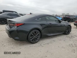 2024 Lexus RC with VIN JTHGZ5BC6R5027517, listed as a Copart auction lot 43978545 with 3,788 mi miles and Salvage Title. Bid and sale history available at carsss.com. Image 3.