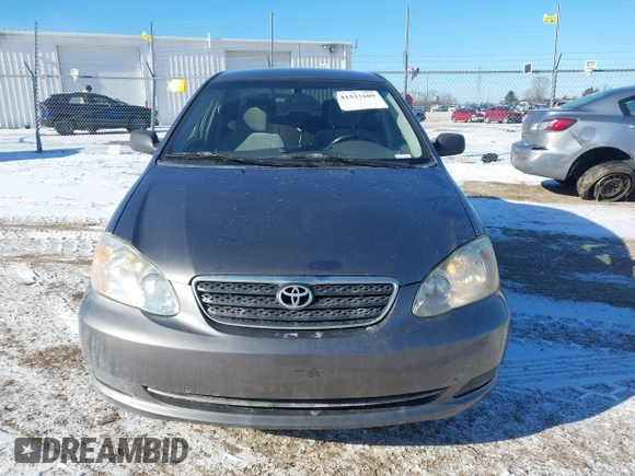2008 Toyota Corolla CE with VIN 1NXBR32E98Z005691, listed as a IAAI auction lot 41333109 with 273,620 mi miles and . Bid and sale history available at DreamBid. Image 12.