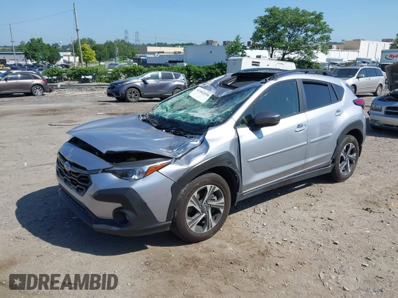 2024 Subaru Crosstrek Premium z VIN JF2GUADC1R8236332, wystawiony jako IAAI lot #42582230 z przebiegiem Nie podano mil oraz . Historia ofert i sprzedaży dostępna na DreamBid. Obrazek 16.