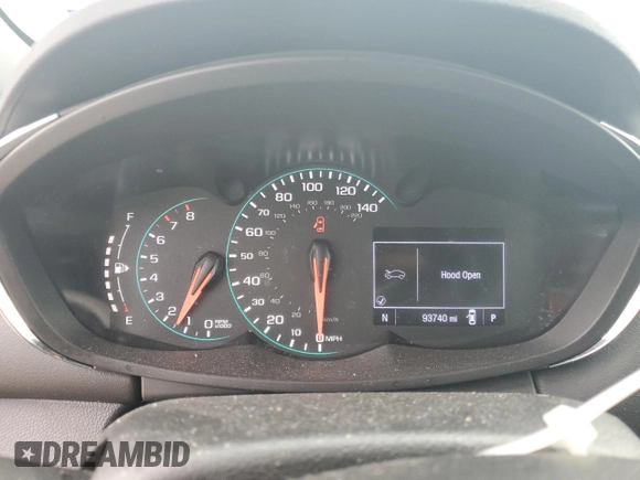 2019 Chevrolet Trax LT z VIN KL7CJLSB8KB844947, wystawiony jako Copart lot #51800355 z przebiegiem 93 740 mil mil oraz Szkoda całkowita • Salvage title. Historia ofert i sprzedaży dostępna na DreamBid. Obrazek 9.