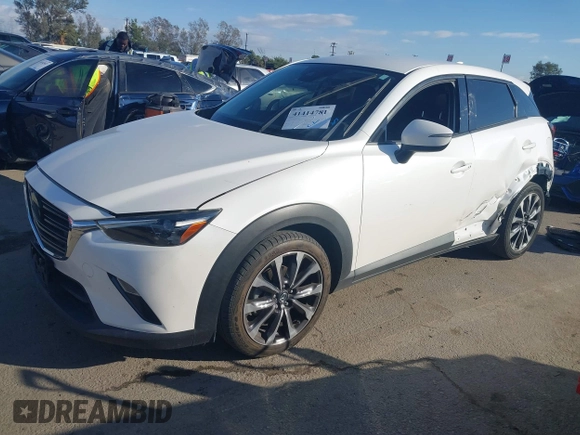 2019 Mazda CX-3 Touring with VIN JM1DKDC77K1453511, listed as a IAAI auction lot 41414781 with 60,511 mi miles. Bid and sale history available at carsss.com. Image 22.