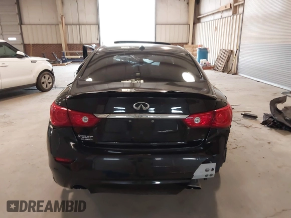 2015 Infiniti Q50 z VIN JN1BV7AP0FM343815, wystawiony jako IAAI lot #41750679 z przebiegiem 88 552 mil mil oraz . Historia ofert i sprzedaży dostępna na DreamBid. Obrazek 15.