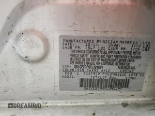 2015 Nissan Note S with VIN 3N1CE2CP9FL391697, listed as a Copart auction lot 61135525 with Not provided miles and Salvage title. Bid and sale history available at DreamBid. Image 12.