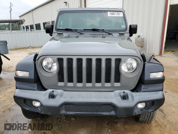 2018 Jeep Wrangler Unlimited Sport z VIN 1C4HJXDN5JW229707, wystawiony jako Copart lot #57170675 z przebiegiem 87 215 mil mil oraz Czysty tytuł • Clean title. Historia ofert i sprzedaży dostępna na DreamBid. Obrazek 5.