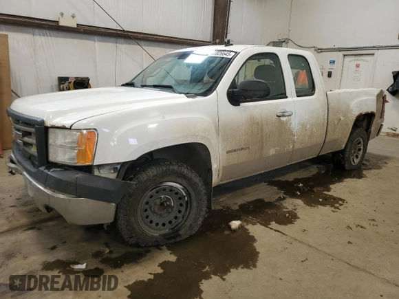 2011 GMC Sierra 1500 with VIN 1GTR1TEA6BZ342249, listed as a Copart auction lot 41826645 with 345,424 mi miles and Salvage Title. Bid and sale history available at DreamBid. Image 1.