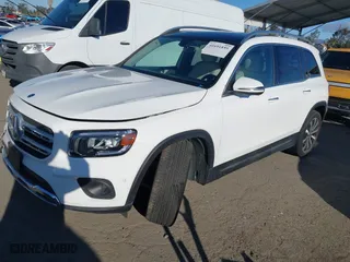 2020 Mercedes-Benz GLB with VIN W1N4M4GB4LW027331, listed as a IAAI auction lot 41691859 with 26,701 mi miles. Bid and sale history available at carsss.com. Image 16.