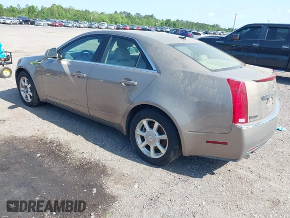 2008 Cadillac CTS RWD w/1SA with VIN 1G6DM577180116697, listed as a IAAI auction lot 42114604 with 184,224 mi miles. Bid and sale history available at carsss.com. Image 3.