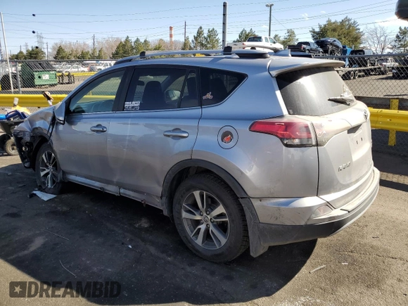 2018 Toyota RAV4 XLE with VIN JTMRFREV6JD244065, listed as a Copart auction lot 49099265 with 121,698 mi miles and Salvage Title. Bid and sale history available at carsss.com. Image 2.