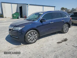 2016 Acura MDX w/Tech with VIN 5FRYD4H40GB012102, listed as a Copart auction lot 48935115 with 94,715 mi miles and Salvage Title. Bid and sale history available at carsss.com. Image 1.