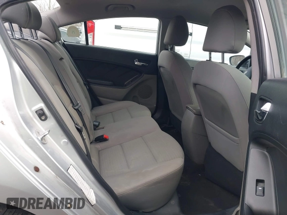 2015 Kia Forte LX with VIN KNAFX4A65F5256000, listed as a IAAI auction lot 41546225 with 135,106 mi miles. Bid and sale history available at carsss.com. Image 8.