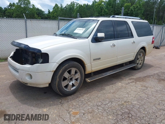 2008 Ford Expedition Max Limited with VIN 1FMFK19538LA82319, listed as a IAAI auction lot 42344430 with 348,266 mi miles and . Bid and sale history available at DreamBid. Image 2.