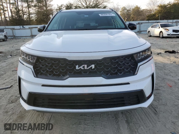 2022 Kia Sorento S with VIN 5XYRL4LC0NG123150, listed as a Copart auction lot 46350195 with 34,777 mi miles and Salvage Title. Bid and sale history available at carsss.com. Image 5.