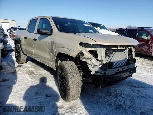 2023 Chevrolet Colorado 4WD Trail Boss with VIN 1GCPTEEK4P1204513, listed as a Copart auction lot 87617505 with Not Provided miles and Salvage Title. Bid and sale history available at carsss.com. Image 10.
