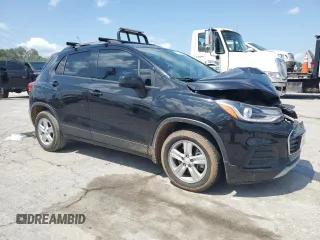 2021 Chevrolet Trax LT with VIN KL7CJLSM0MB368665, listed as a Copart auction lot 63874815 with Not provided miles and Salvage title. Bid and sale history available at DreamBid. Image 4.