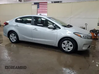 2018 Kia Forte LX with VIN 3KPFK4A77JE227332, listed as a Copart auction lot 88167205 with 87,225 mi miles and Salvage Title. Bid and sale history available at carsss.com. Image 4.