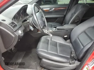2009 Mercedes-Benz C 300 Sport with VIN WDDGF81X39F225004, listed as a Copart auction lot 60512695 with 116,907 mi miles and Salvage title. Bid and sale history available at DreamBid. Image 7.