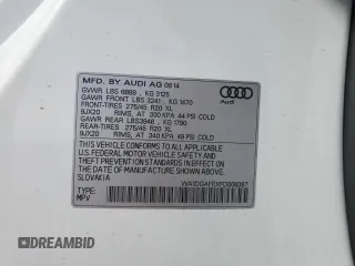 2015 Audi Q7 S line Prestige z VIN WA1DGAFEXFD006387, wystawiony jako Copart lot #56710715 z przebiegiem 193 449 mil mil oraz Szkoda całkowita • Salvage title. Historia ofert i sprzedaży dostępna na DreamBid. Obrazek 14.