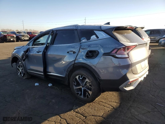 2023 Kia Sportage EX with VIN 5XYK33AF6PG049681, listed as a Copart auction lot 43626945 with 29,620 mi miles and Salvage Title. Bid and sale history available at carsss.com. Image 2.