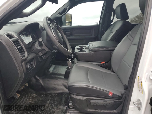 2024 Ram 3500 Tradesman with VIN 3C63RRGL0RG377886, listed as a Copart auction lot 87161344 with 1,620 mi miles and Salvage Title. Bid and sale history available at carsss.com. Image 7.