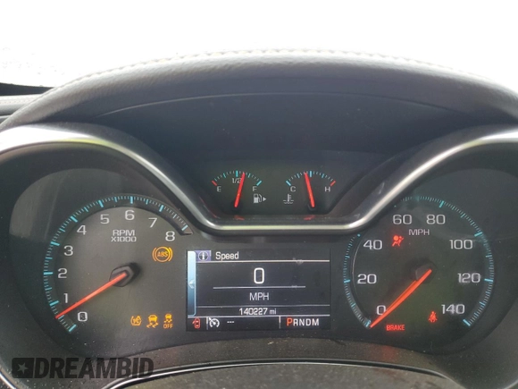 2014 Chevrolet Impala LTZ with VIN 2G1155S38E9108818, listed as a Copart auction lot 50337705 with 140,227 mi miles and Salvage Title. Bid and sale history available at DreamBid. Image 9.