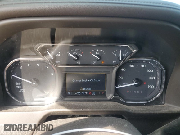 2021 GMC Sierra 1500 SLT z VIN 3GTU9DET6MG172925, wystawiony jako Copart lot #53908075 z przebiegiem 56 717 mil mil oraz Szkoda całkowita • Salvage title. Historia ofert i sprzedaży dostępna na DreamBid. Obrazek 9.