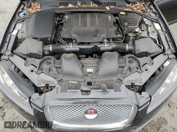2014 Jaguar XF V6 SC with VIN SAJWJ0EF8E8U20460, listed as a Copart auction lot 43405755 with 83,834 mi miles and Salvage Title. Bid and sale history available at carsss.com. Image 11.
