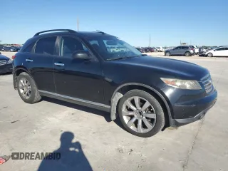 2007 Infiniti FX35 with VIN JNRAS08U47X101694, listed as a Copart auction lot 79892714 with 308,978 mi miles and Clean Title. Bid and sale history available at carsss.com. Image 4.