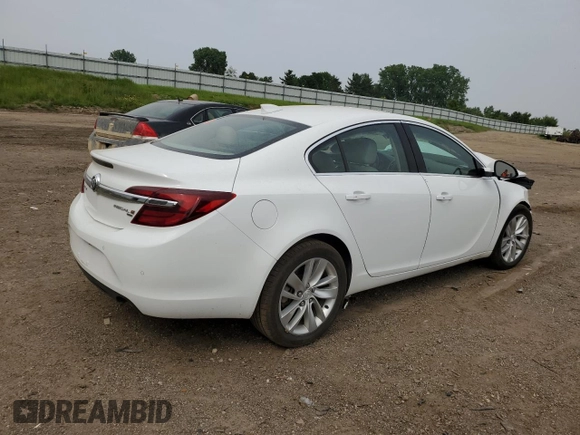 2015 Buick Regal Premium I with VIN 2G4GP5EX3F9298891, listed as a Copart auction lot 59920965 with Not provided miles and Clean title. Bid and sale history available at DreamBid. Image 3.